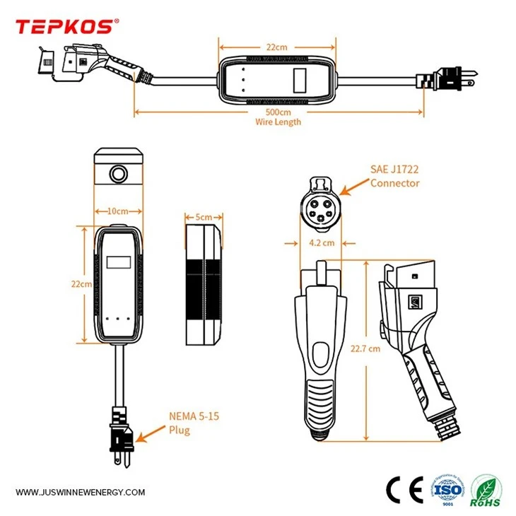 Ev Car Portable Dc Charger