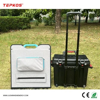 बहुमुखी आउटडोर उच्च शक्ति पोर्टेबल बिजली की आपूर्ति